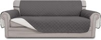 Reversible Sofa Cover Protector XL Gray/Ivory