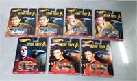 Lot of 7 Star Trek Hot Wheels Cars (unop