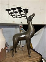 deer candle holder