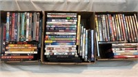 Three Boxes of DVDs Q6A
