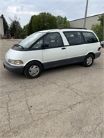 Toyota Previa minivan, has been sitting for