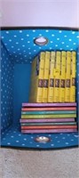 Vintage Nancy Drew and Judy Blume books