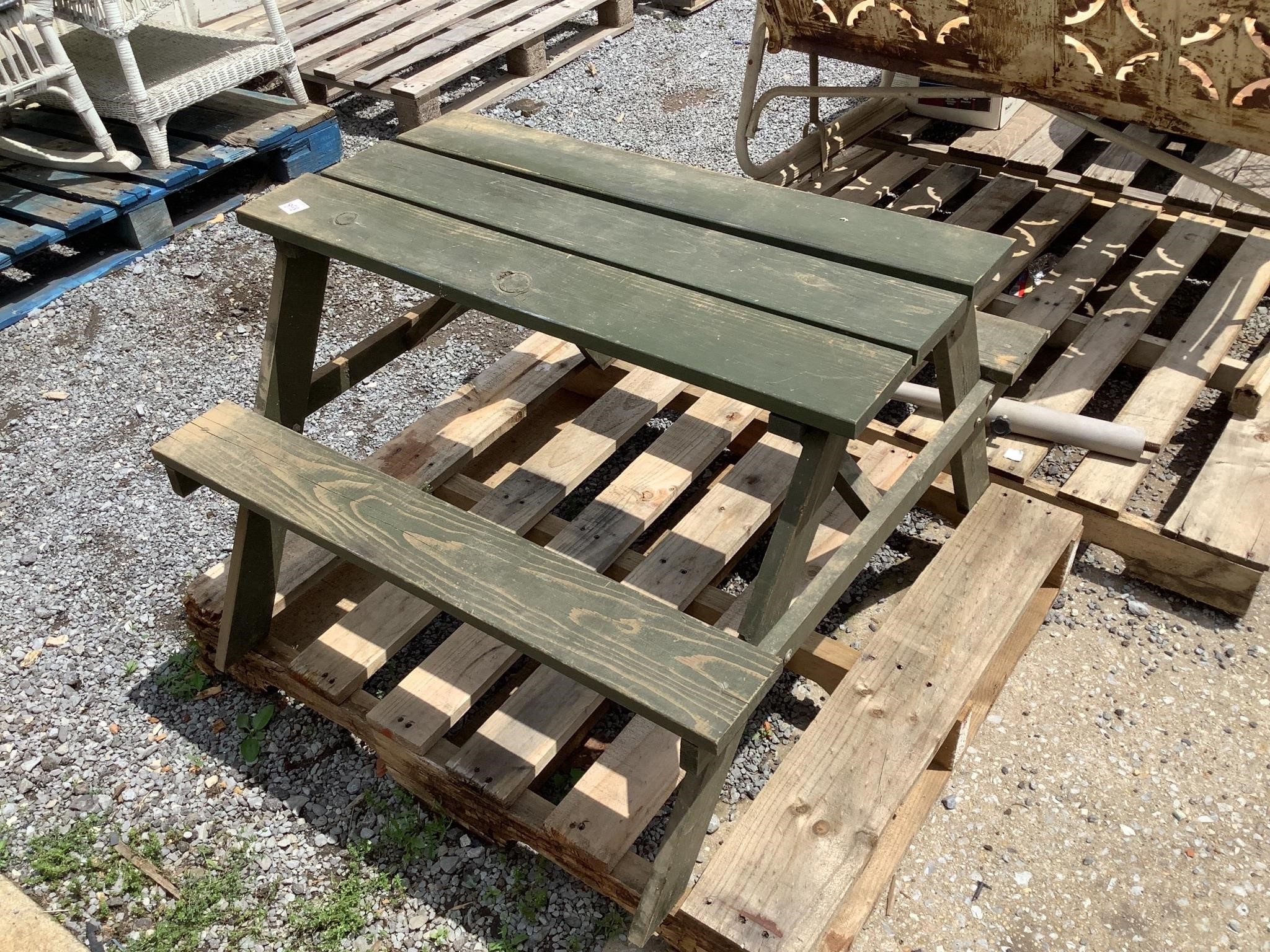 Childs Picnic Table