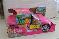 Barbie Car Pink Glitter NIB