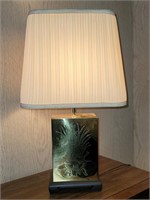 Asian Brass table lamp