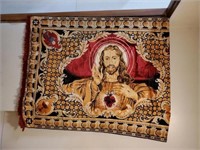 Vintage Jesus rug
