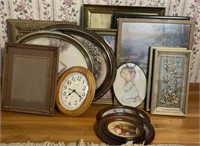 Miscellaneous pictures and picture frames
