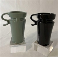 Lot Of 2 Gojo Ceramic Coffee Cups