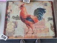 ROOSTER CUTTING BOARD