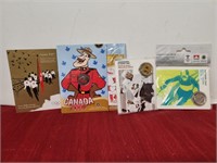 Canadian Assorted Stamps/Coins