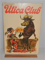 Utica Club Sign