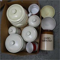 Canister Jars & Ceramic Cookie Jar