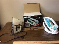 2 irons - Black & Decker and cordless Oreck