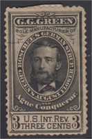 US Proprietary Die Stamp #RS92d G. G. Green's Agne