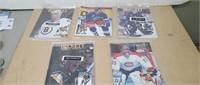 5- Copies of Beckett Hockey Monthly.