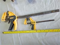 2 - DEWALT CLAMPS