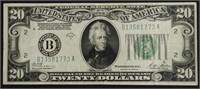 1928 REDEMABLE IN GOLD 20 $ FEDERAL RESERVE NOTE V