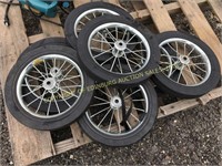 SOLID UNIVERSAL UTILITY WHEELS & TIRES