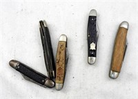(5) Vintage Folding Pocket Knives