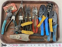 Snap ring and other pliers lot
