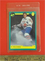 Eric Lindros promo hockey card - info
