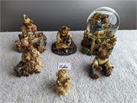 Boyd's Bears Figurines/ Musical Water Globe 6 Pcs