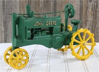 Large Cast John Deere Tractor