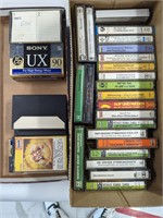 Box of Cassette Tapes