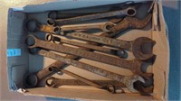Box of old wrenches