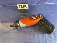 Black Decker Elec Screwdriver w/Battery