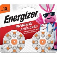 Energizer Size 13 Hearing Aid Battery  16 Pack