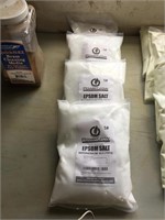 (4) 5 LB BAGS POWERGROW EPSON SALT