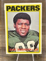 1972 Topps Football Packers Dave Robinson CARD