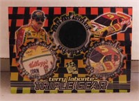 Nascar racing cards: Terry Labonte tire patch card