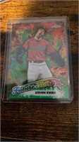 Topps Chrome Steven Kwan Future Stars /99