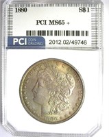 1880 Morgan PCI MS-65+ LISTS FOR $825