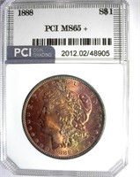1888 Morgan PCI MS-65+ Outstanding Color