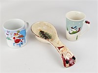 Holiday Mug/ Kitchen Lot- See Pictures