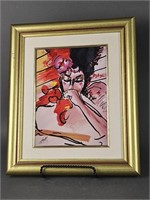 "Suzin" by Peter Max with COA