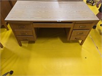 Wooden Teacher Desk - Indiana Desk