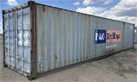 (AF) 2002 40’ Single Door Shipping Container