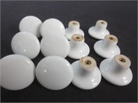 (12) pc Porcelain Pull Knobs