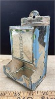 Vintage Painted Match Holder