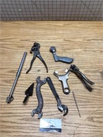 Antique saw and miscellaneous