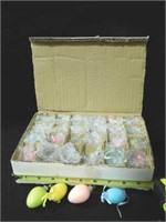 plastic colorful easter eggs (24 total)