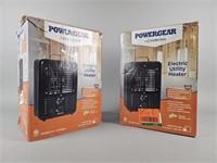 2 Comfort Zone Electric Utility Heaters