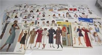 LARGE COLLECTION OF VINTAGE SEWING PATTERNS