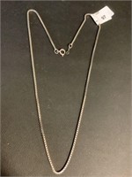 825 Sterling necklace 4.53g - 16"L