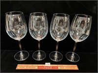 LARGE TALL WINE GLASSES10 INCH TALL