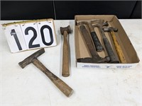 Various Hatchet & Mason Hammers